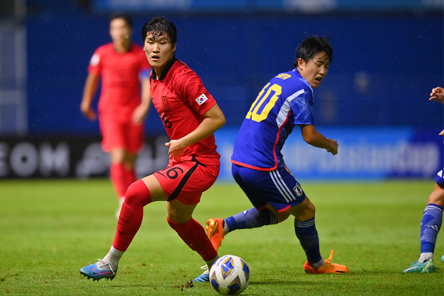 3-0で日本代表が韓国代表に勝利【写真：2023 Asian Football Confederation (AFC)】