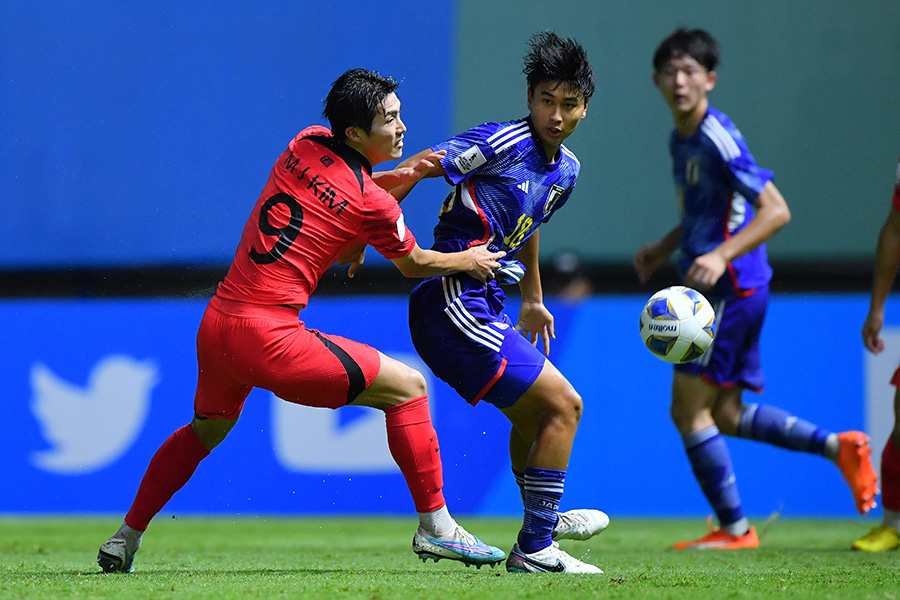 韓国代表は0-3で完敗【写真：2023 Asian Football Confederation (AFC)】