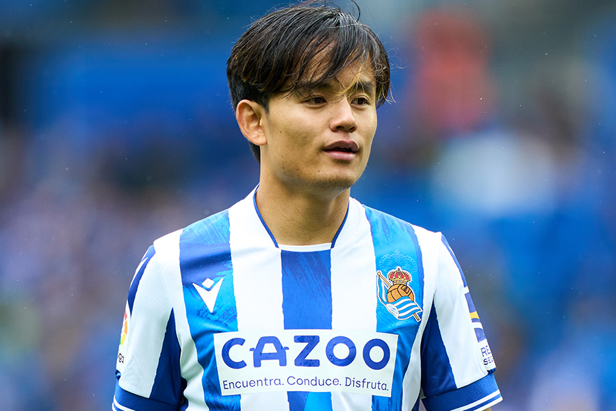 今季ソシエダで飛躍した久保建英【写真：Getty Images】