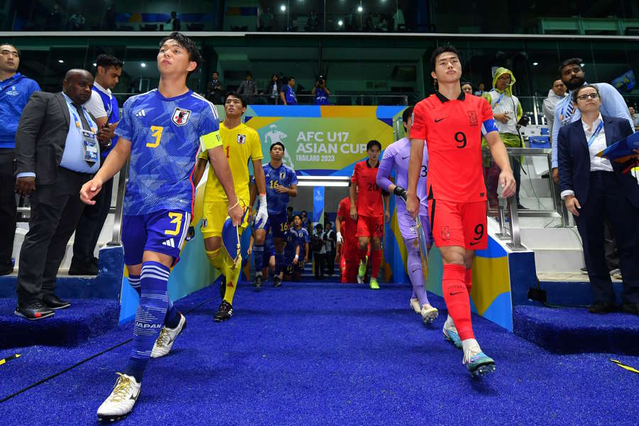 U-17アジアカップ決勝は日本が韓国に3-0で勝利【写真：2023 Asian Football Confederation (AFC)】