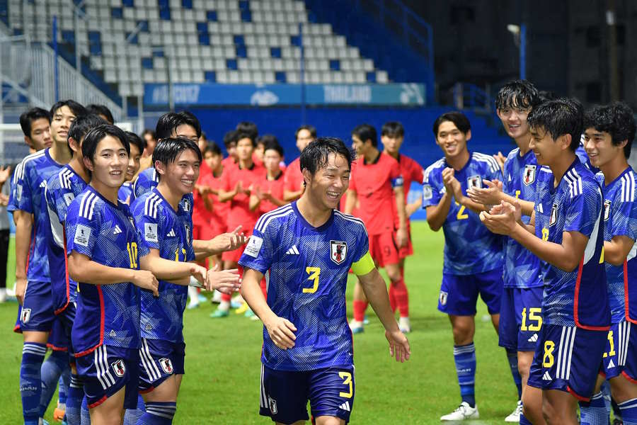 U-17アジアカップ決勝は日本が韓国に3-0で勝利【写真：Getty Images】