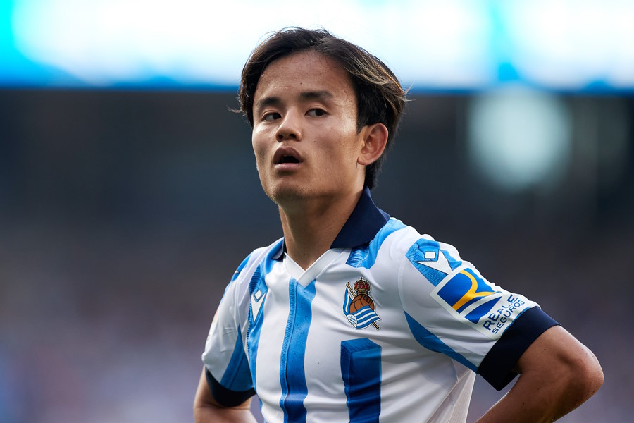 レアル・ソシエダの久保建英【写真：Getty Images】