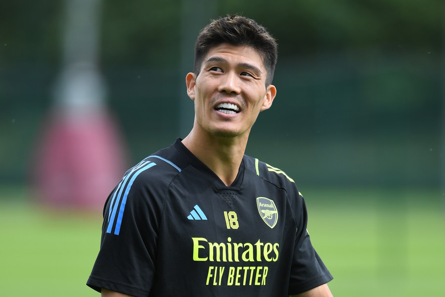 新シーズンの開幕に向けて始動した冨安健洋【写真：Getty Images】