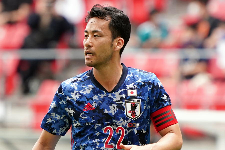 先制点を決めたU-24日本代表DF吉田麻也【写真：Getty Images】