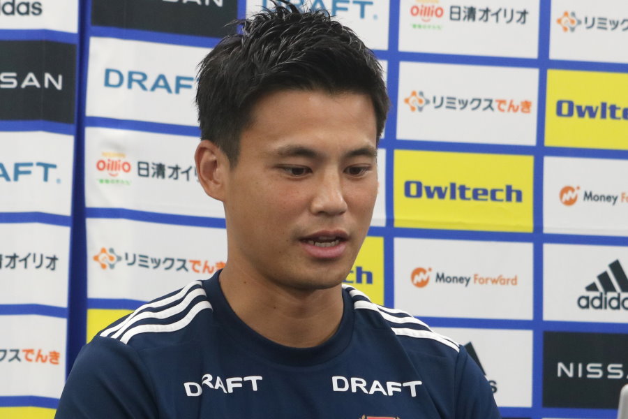 A代表に復帰となった宮市亮【写真：(C) 1992 Y.MARINOS】