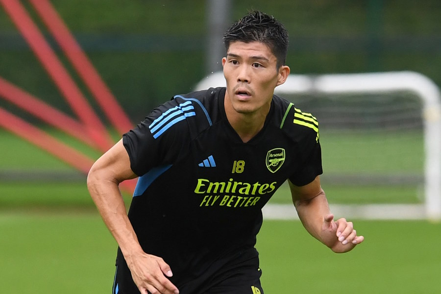 新シーズンの開幕に向けて始動した冨安健洋【写真：Getty Images】