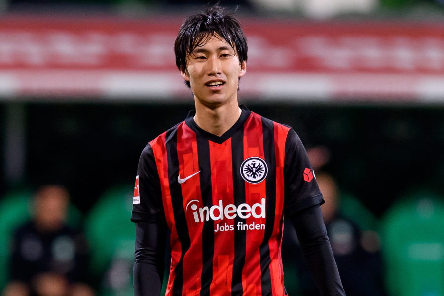 フランクフルトの日本代表MF鎌田大地【写真：Getty Images】