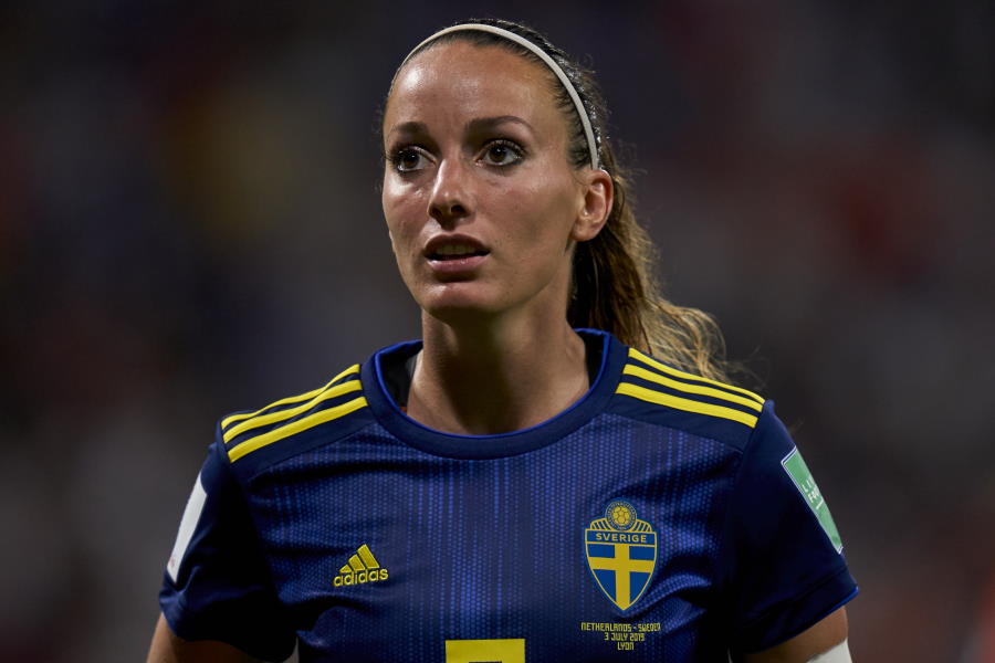 スウェーデン女子代表FWコソヴァレ・アスラニ【写真：Getty Images】