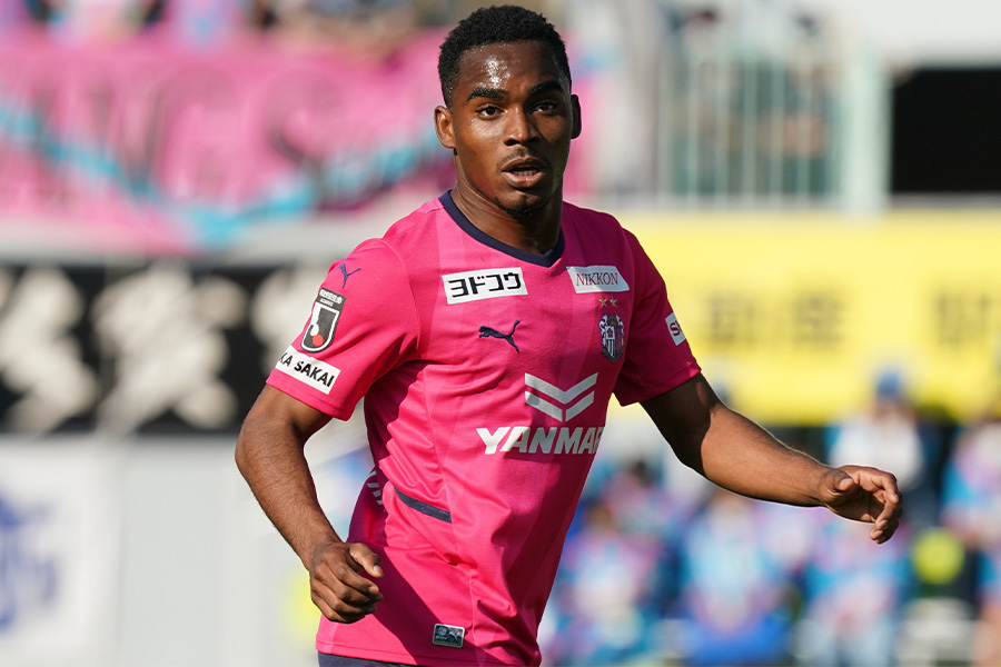 G大阪戦でゴールを決めたFWジェアン・パトリッキ【写真:Getty Images】