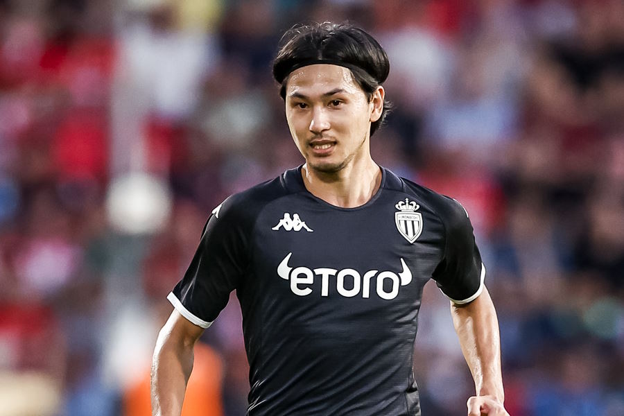 モナコでプレーする南野拓実【写真：Getty Images】