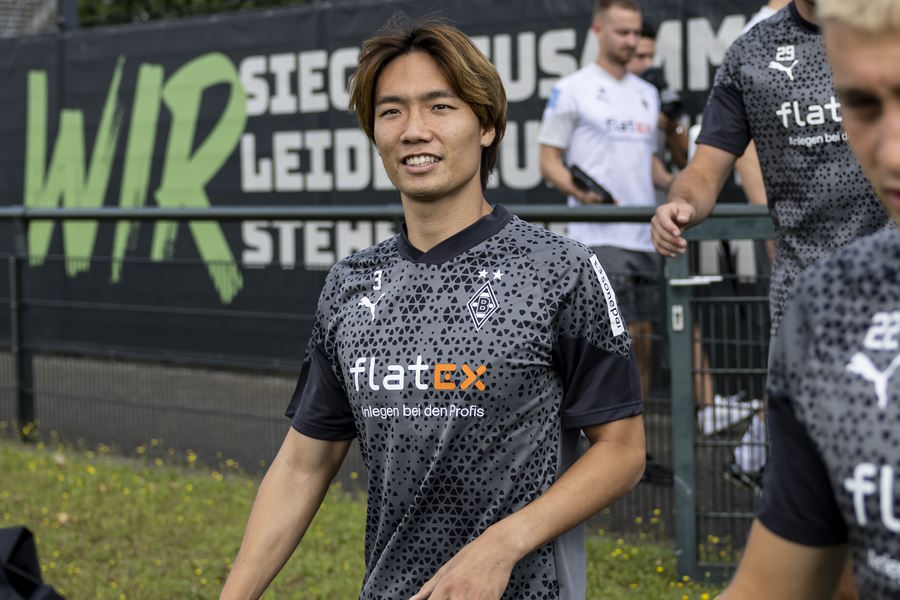 ボルシアMGでプレーする日本代表の板倉滉【写真:Getty Images】