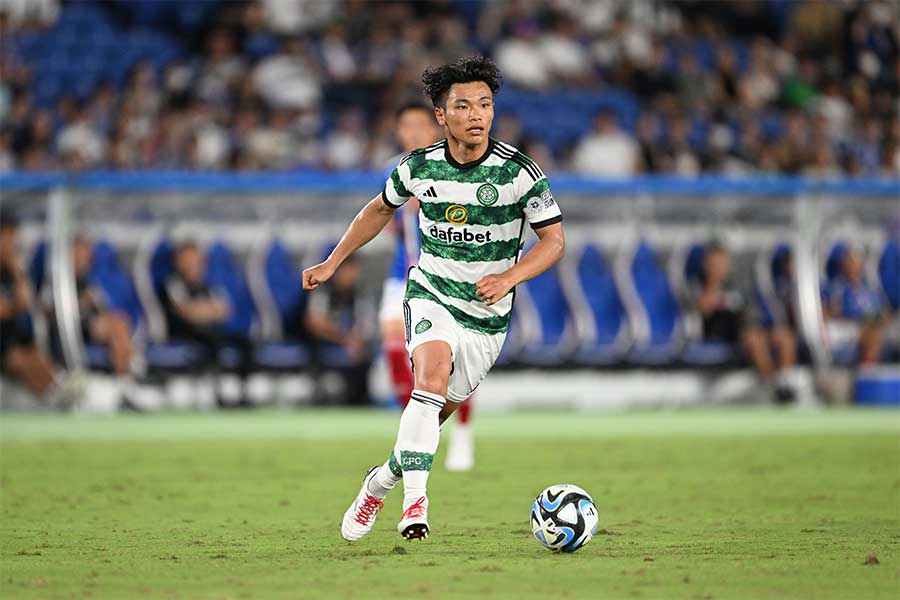 セルティックの旗手怜央【写真：徳原隆元】