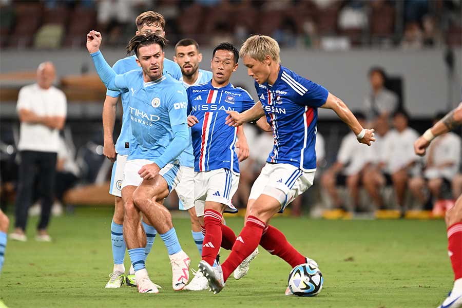 横浜FMがシティ相手に得た手応えとは？【写真：徳原隆元】