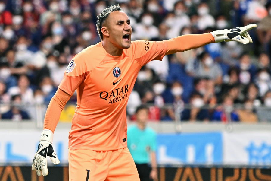 パリのGKナバス【写真:Getty Images】