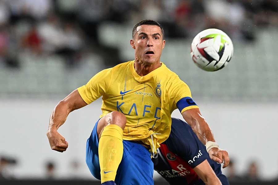 アル・ナスルのクリスティアーノ・ロナウド【写真：徳原隆元】
