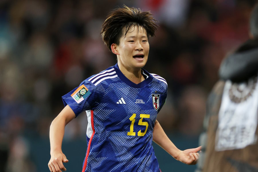 定価以下 正規品 なでしこジャパン 藤野あおば アウェイ ユニフォーム Mサイズ Amazon.co.jp: 日本代表 女子 アウェイユニフォームなでしこ