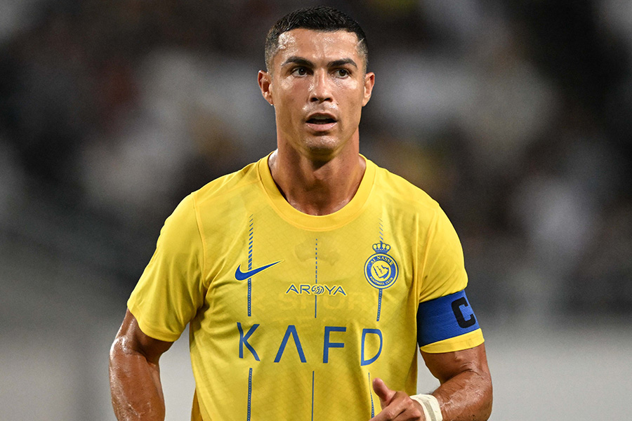 PSG戦に出場したクリスティアーノ・ロナウド【写真：徳原隆元】