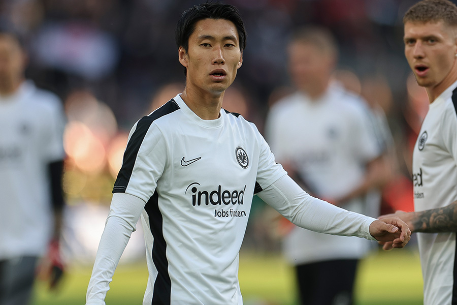 移籍先が注目されている鎌田大地【写真:Getty Images】