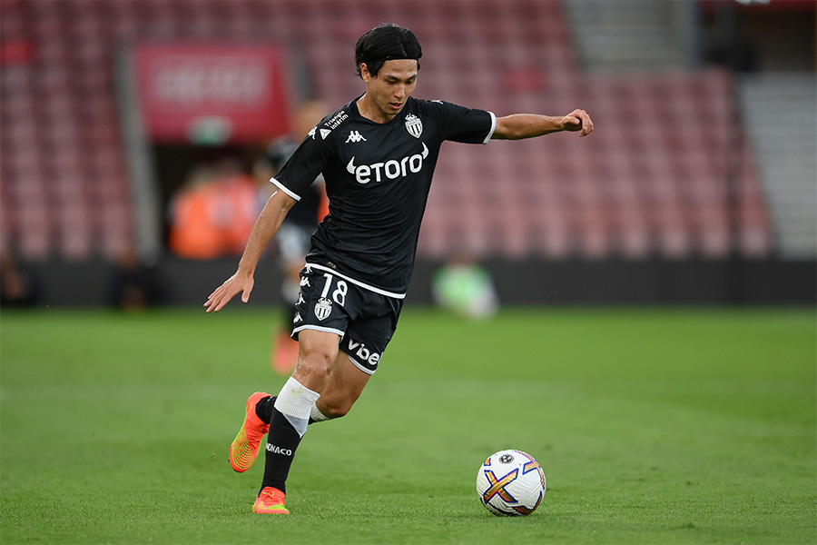 サウサンプトンとのプレシーズンマッチに出場したMF南野拓実【写真:Getty Images】