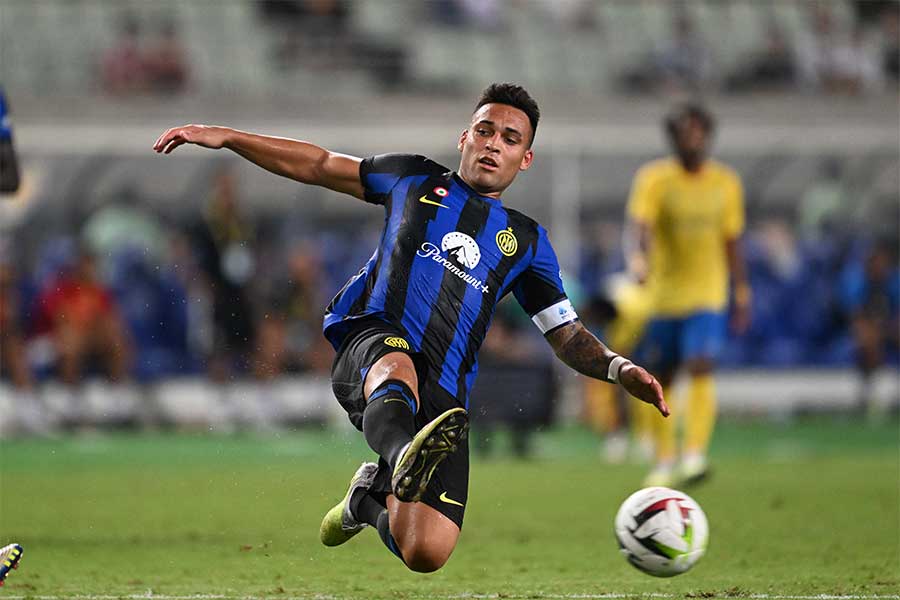 インテル主将のラウタロ・マルティネス【写真：徳原隆元】