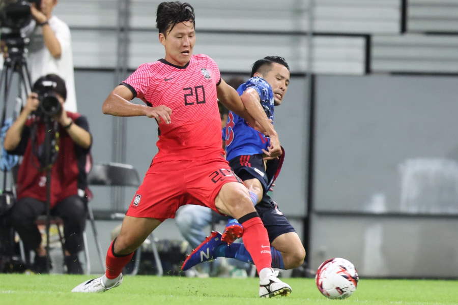 年代別代表に続き、A代表も再び日本に完敗【写真：高橋 学】