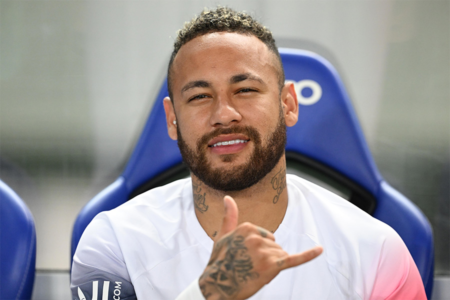 ネイマールらが日本を満喫【写真：徳原隆元】