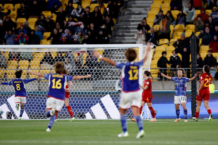 なでしこジャパンが4-0でスペインに快勝【写真：ロイター】