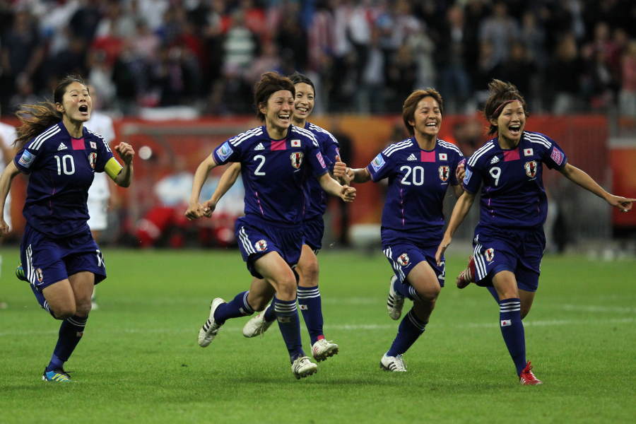2011年のドイツ女子W杯では世界一に輝いたなでしこジャパン【写真：Getty Images】