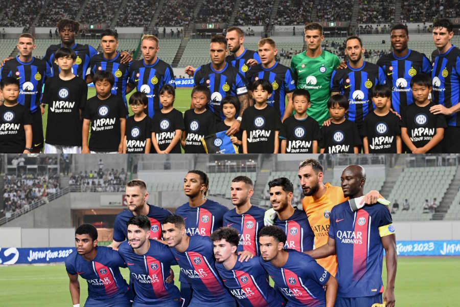 両チームスタメンが発表【写真：徳原隆元】