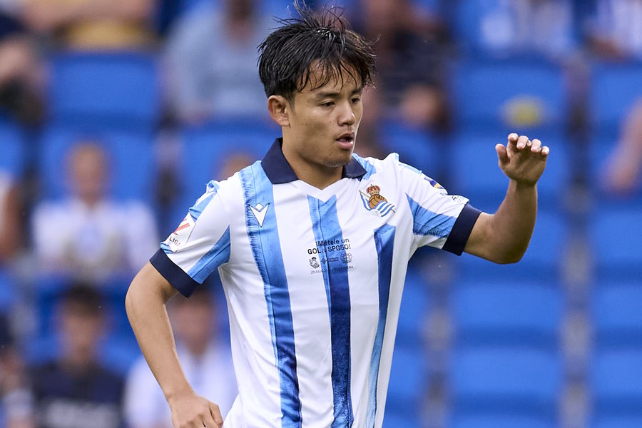 ソシエダでの2シーズン目を迎える久保建英【写真：Getty Images】