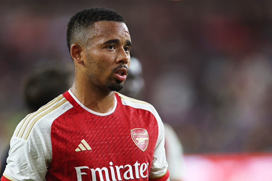 ガブリエル・ジェズスがシーズン開幕前に負傷か【写真：Getty Images】