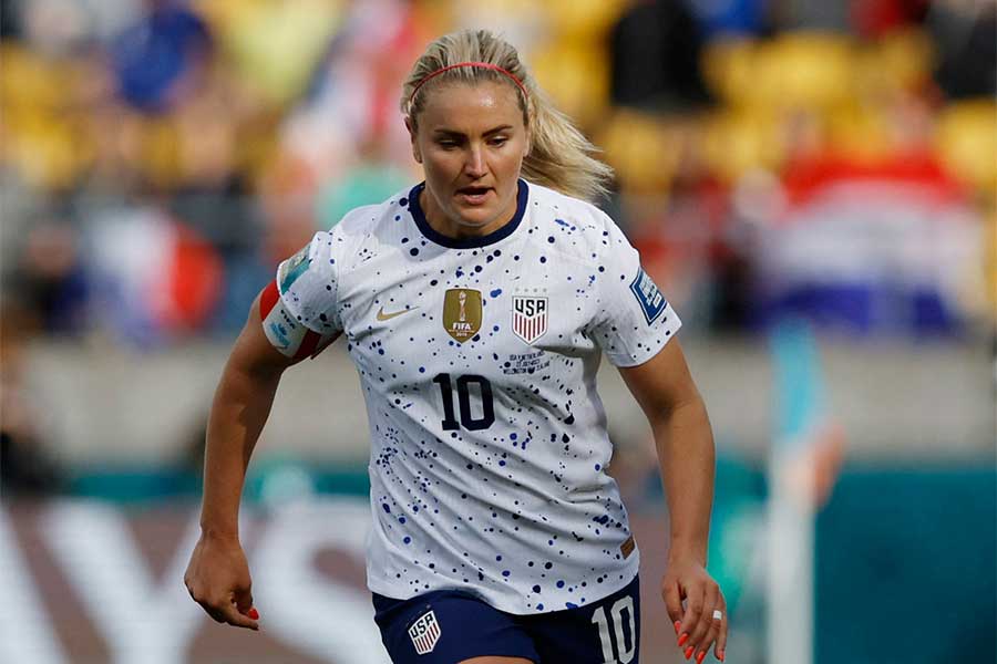 アメリカ女子代表のリンジー・ホラン【写真：ロイター】