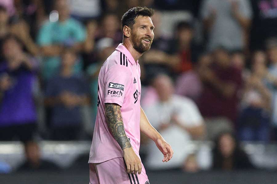 インテル・マイアミのリオネル・メッシ【写真：ロイター】