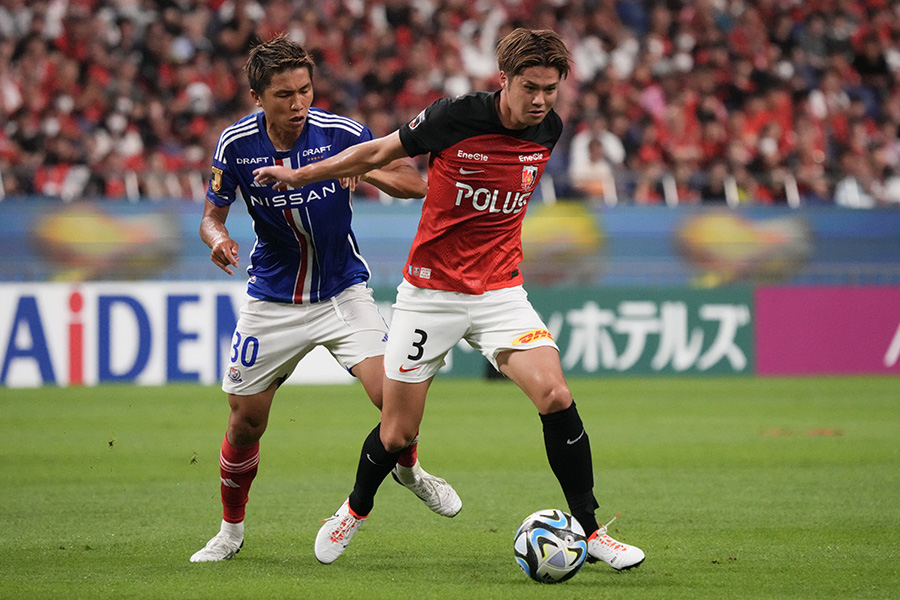 横浜FM戦に出場した伊藤敦樹【写真:Getty Images】