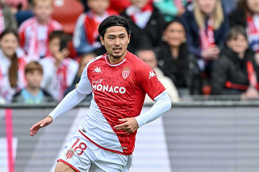 モナコでの2季目を戦う南野拓実【写真：Getty Images】