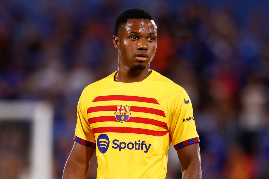 バルセロナのアンス・ファティ【写真：Getty Images】