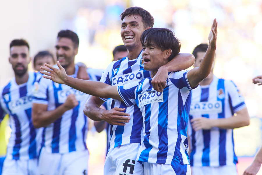 開幕戦で決勝ゴールを決めたMF久保建英【写真：Getty Images】