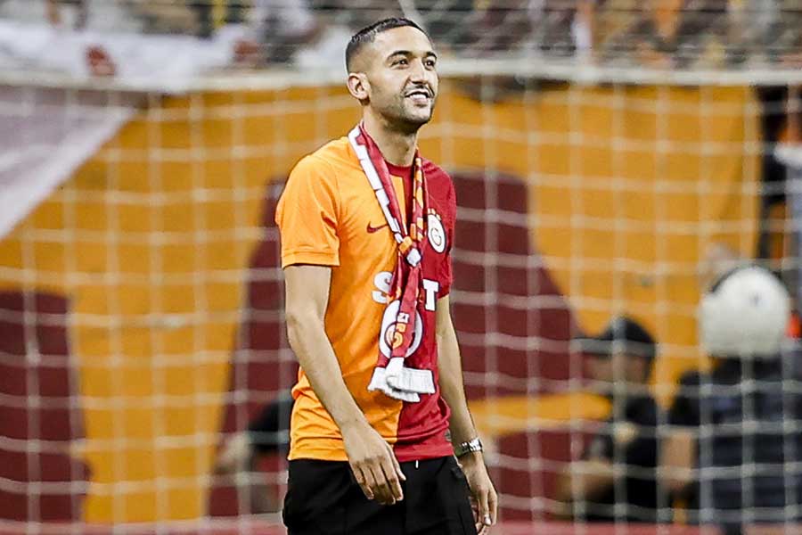 ガラタサライに加入したハキム・ツィエク【写真:Getty Images】