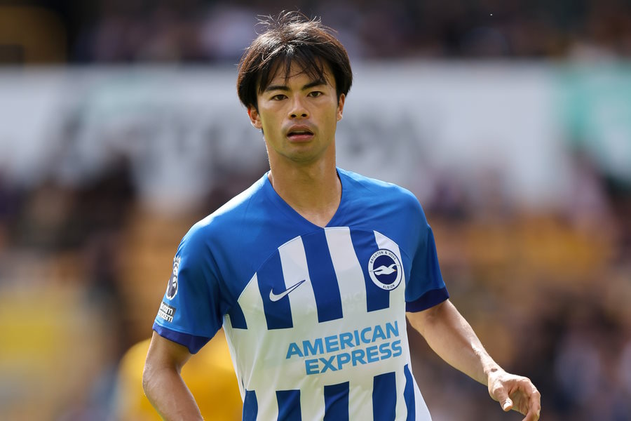 好調のブライトン三笘薫【写真:Getty Images】