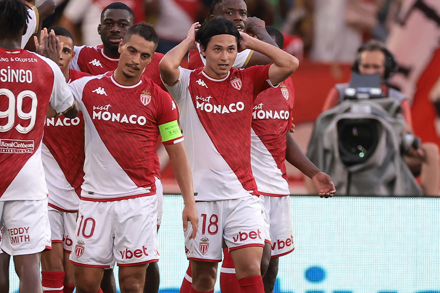 ストラスブール戦で2ゴールを決めた南野拓実【写真：Getty Images】