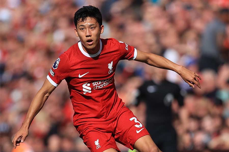リバプールに加入した遠藤航【写真：Getty Images】