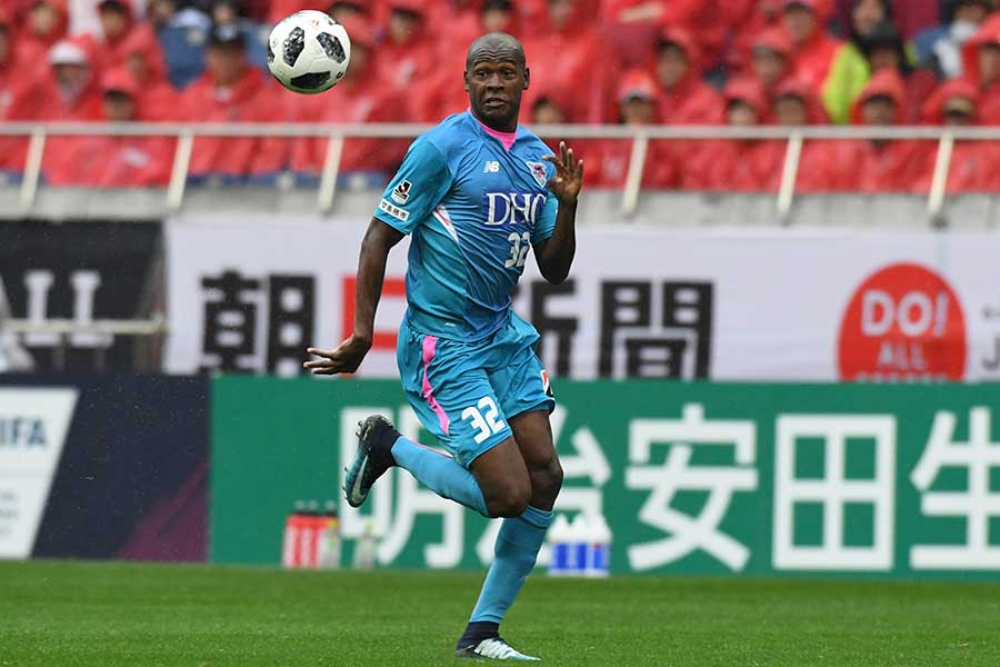 2017～19年まで鳥栖でプレーしたビクトル・イバルボ【写真：Getty Images】