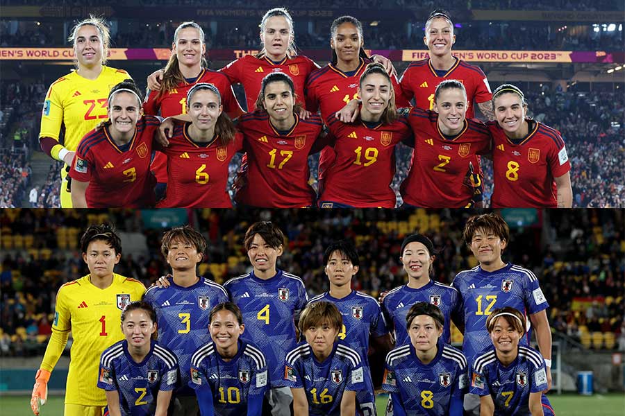 最新FIFAランキングでスペインと日本両国が順位を上昇【写真：ロイター】