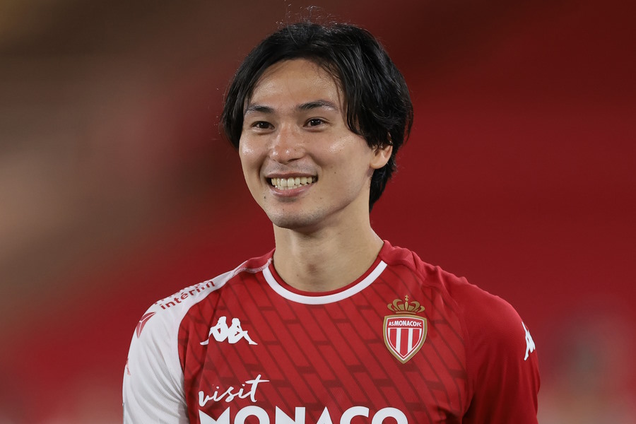 ゴールを決めたモナコの南野拓実【写真：Getty Images】