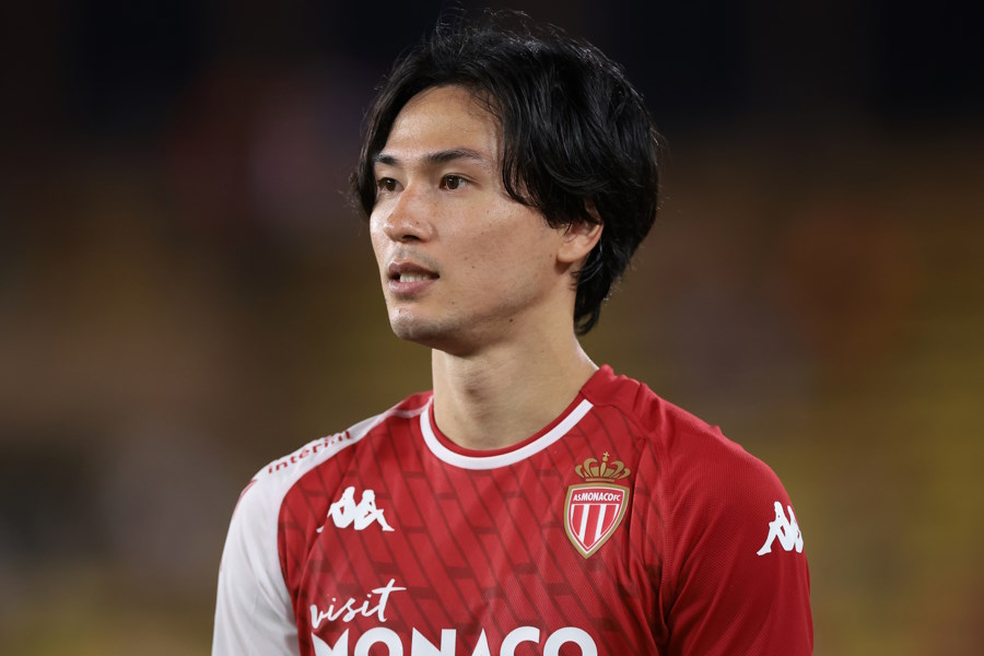 ゴールを決めたモナコの南野拓実【写真：Getty Images】