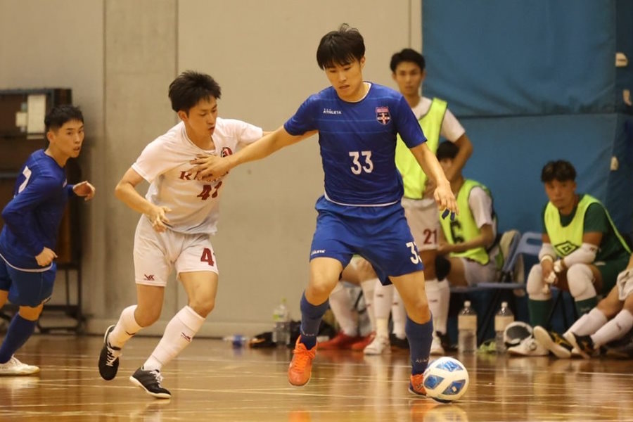 大阪成蹊大が立命館大を破り決勝進出【写真：Futsal X / 河合 拓】