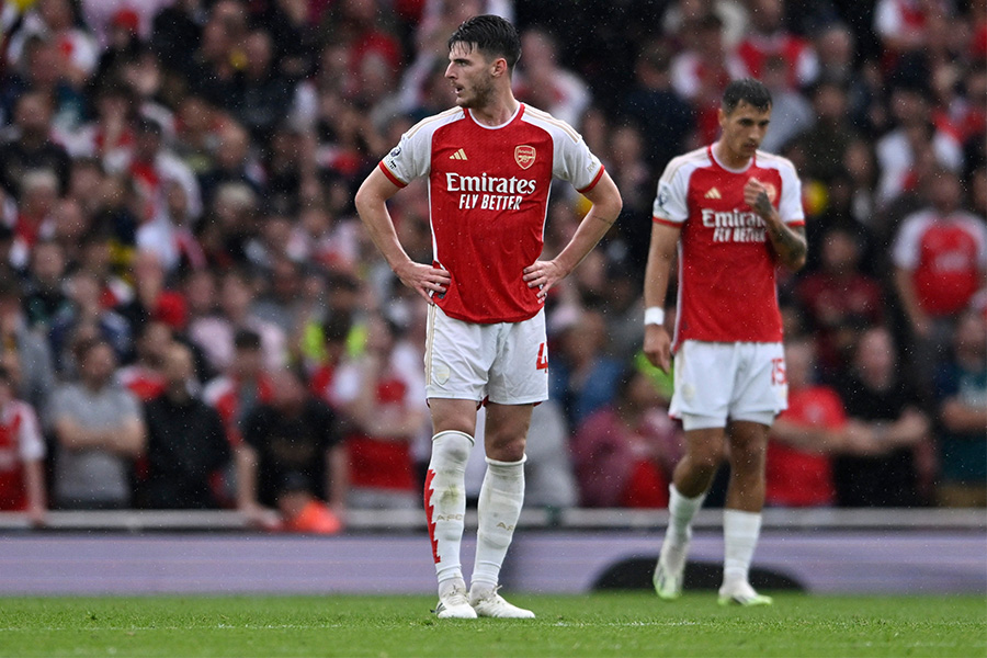 アーセナルはフルハムと2-2ドロー【写真：ロイター】