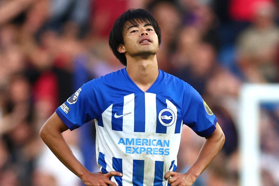 ブライトンの三笘薫【写真：ロイター】