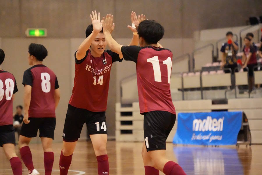 立命館大学が松山大を破って3位入賞【写真：Futsal X / 河合 拓】