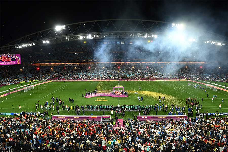 女子W杯決勝の舞台にもなったシドニーのスタジアム・オーストラリア【写真：ロイター】